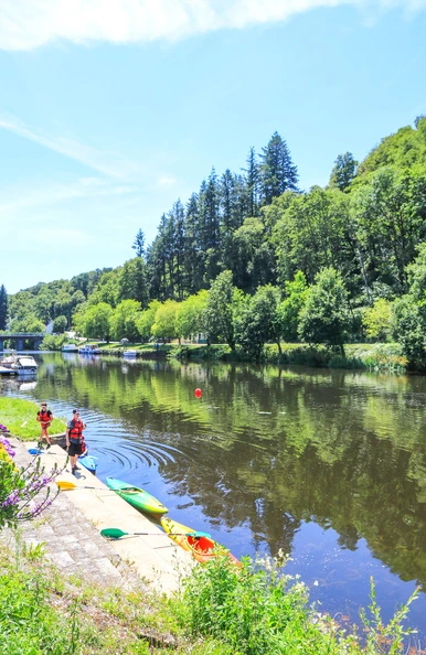 Canoë-kayak sur le canal du Blavet